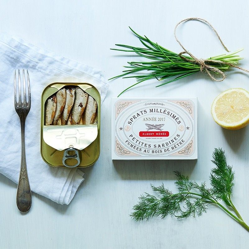 Sprats Fumés au Bois de Hêtre Millésimés