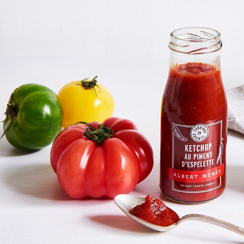 Ketchup Gastronomique Rouge au Piment d'Espelette