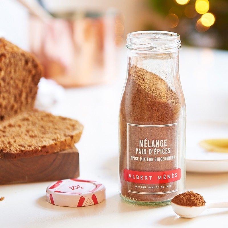 atmosphere photo of the pot of Gingerbread Mix Albert Ménès