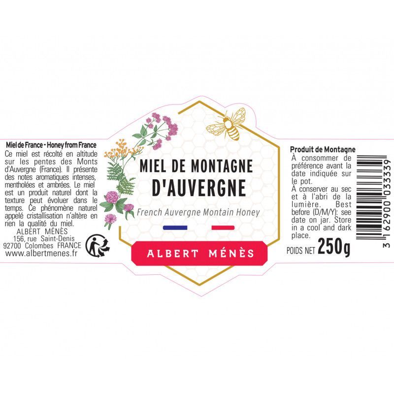 Miel de Montagne d'Auvergne
