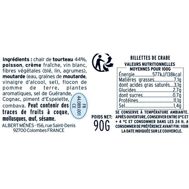 Rillettes de Crabe