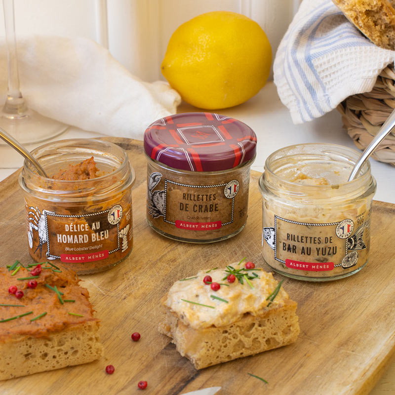ambiance rillettes de crabe tartinable