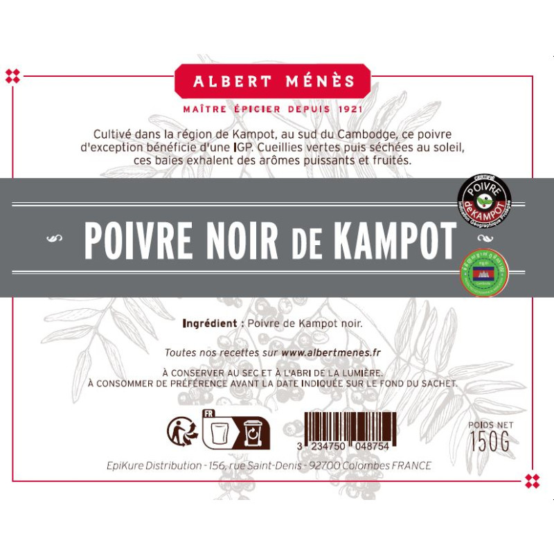 Eco-Recharge Poivre de Kampot Noir bat