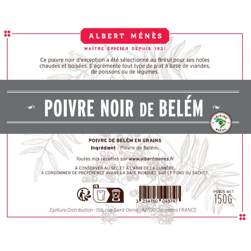 Eco recharge poivre de Bélem