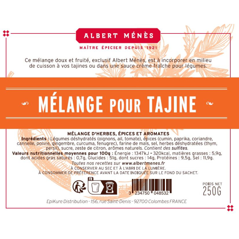 Eco recharge mélange tajine bat