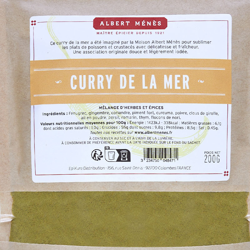 Eco recharge curry de la mer zoom