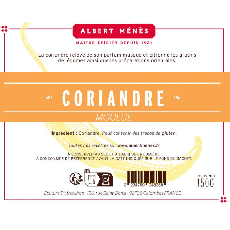 Eco recharge coriandre moulue bat