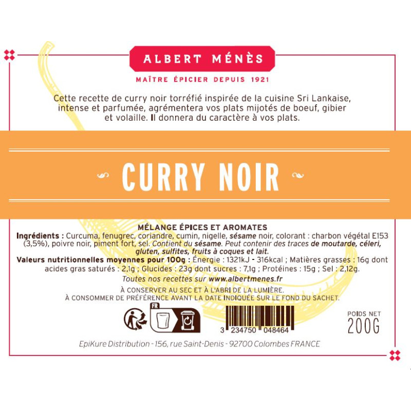 Eco recharge curry noir bat