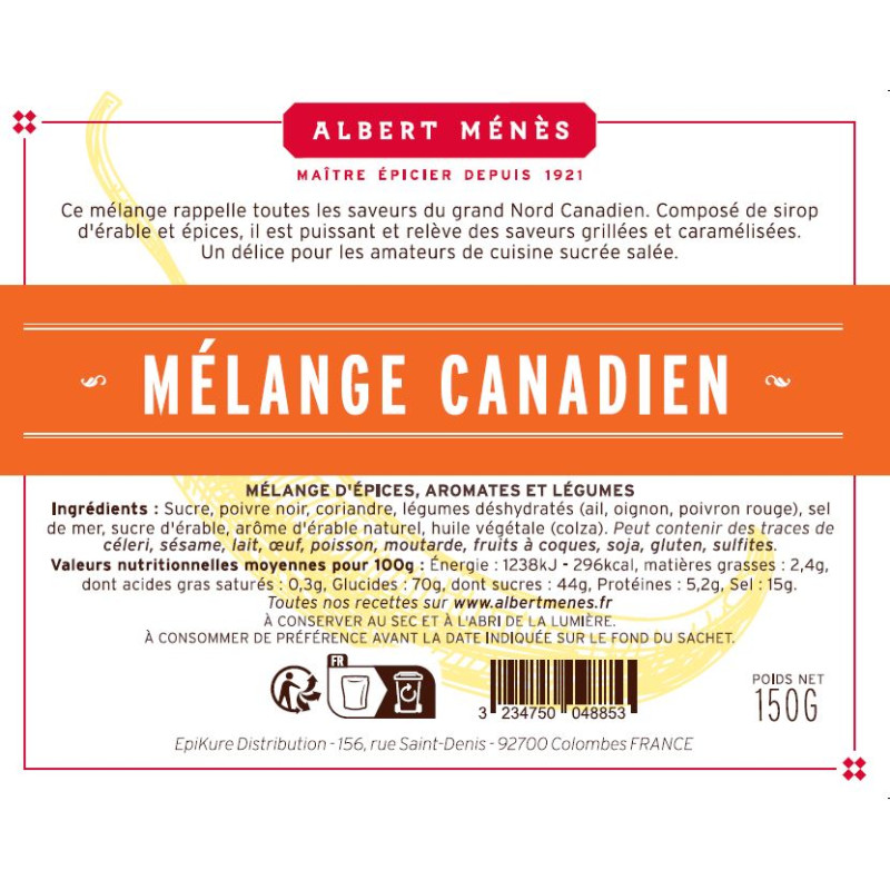 Eco recharge mélange canadien bat