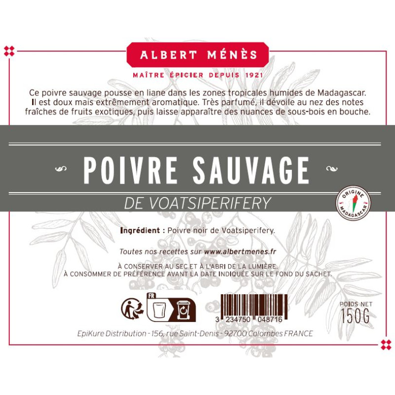 Eco-Recharge Poivre Sauvage de Voatsiperifery bat
