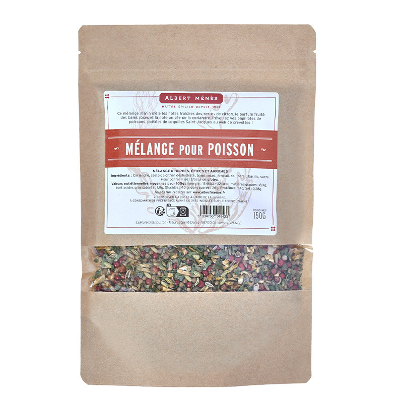 Melange pour poisson en sachet