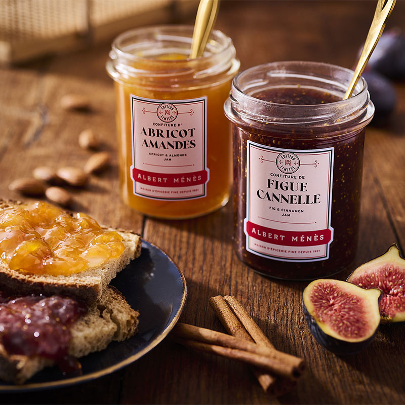 Ambiance confiture abricot amandes