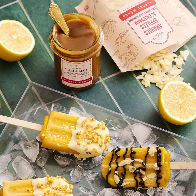 photo d'ambiance de caramel au beurre sale