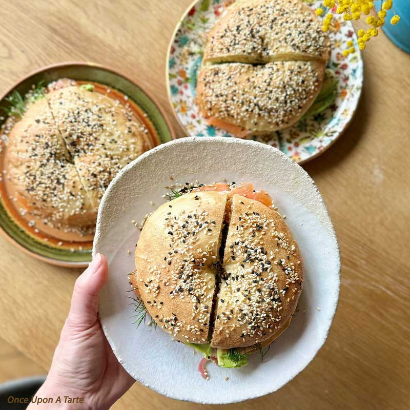 ambiance bagel aux melange trois sesames