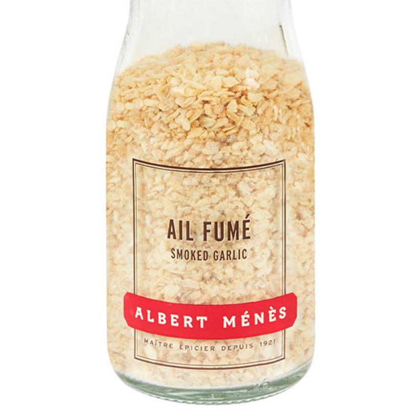 zoom sur l'ail fume