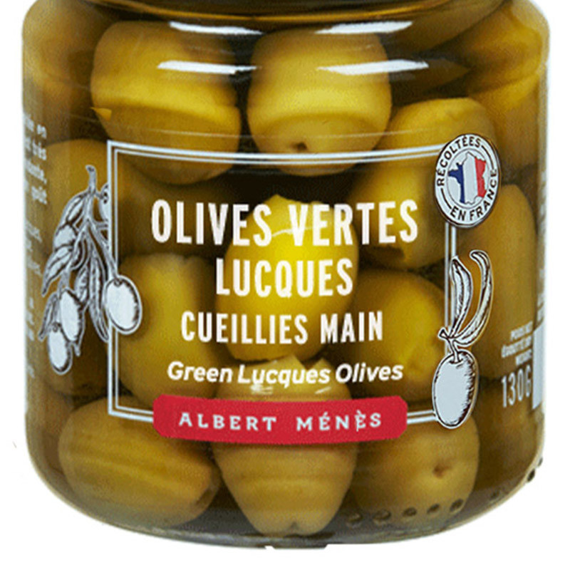 Olives Vertes Lucques zoom