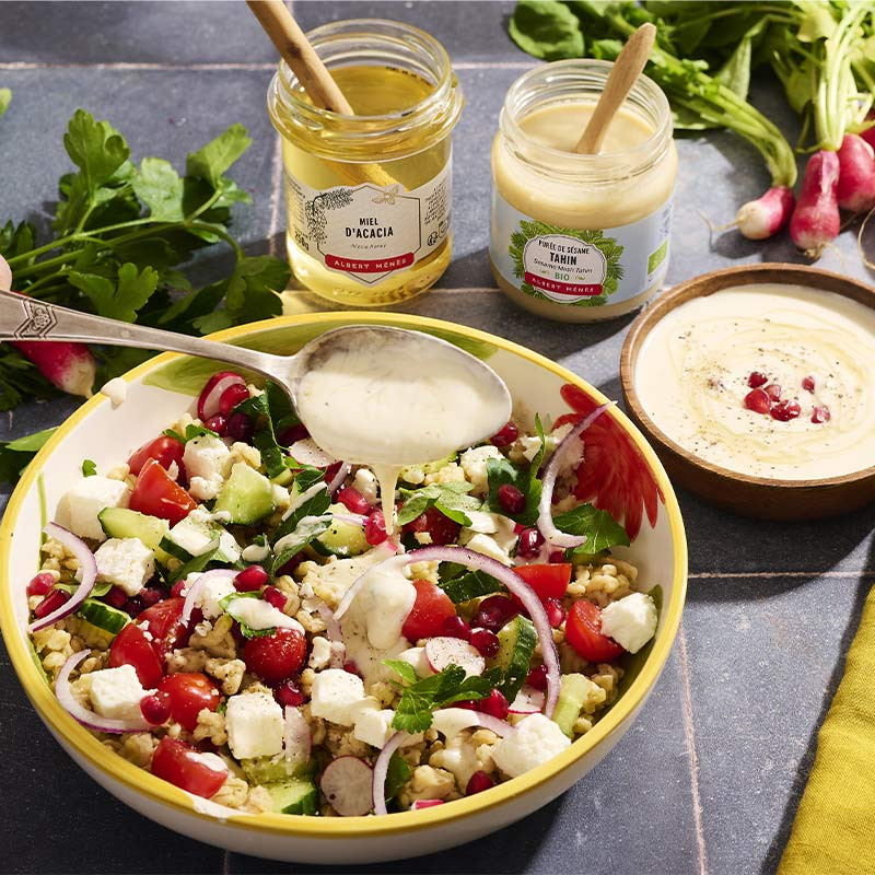 Purée de sésame tahin - photo ambiance