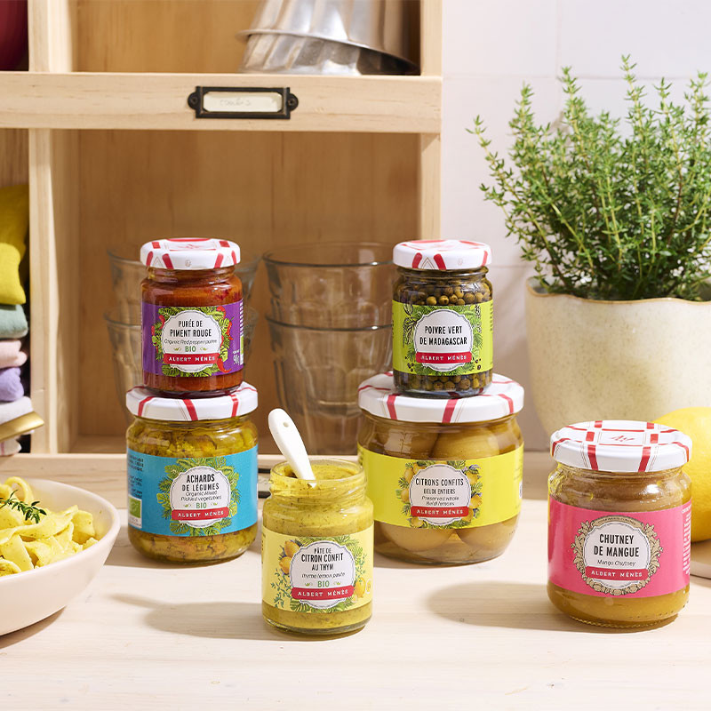 photo de gamme condiments - citrons beldi