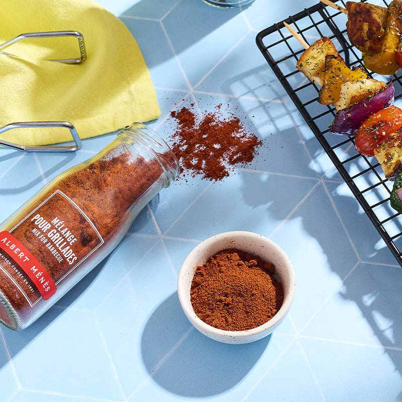 Mélange pour grillades, pratique et pas cher