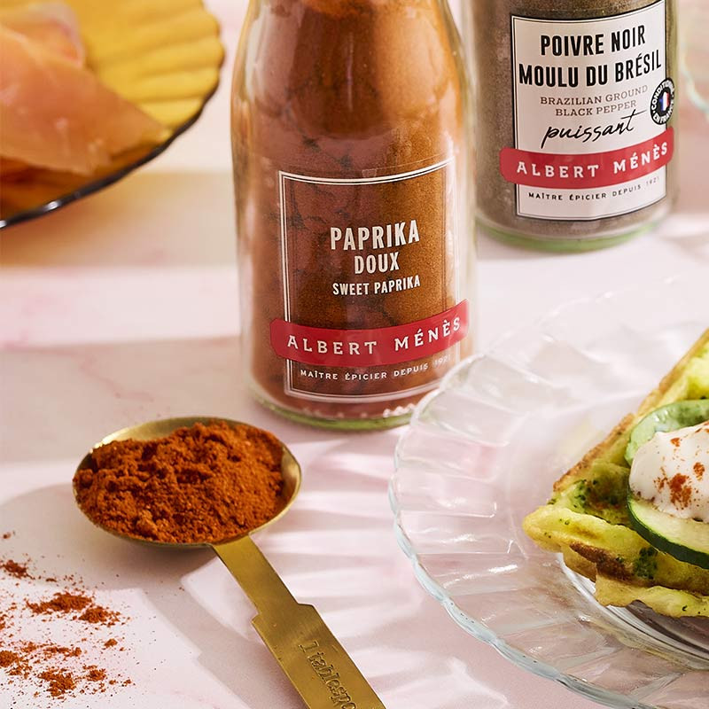 zoom sur le paprika doux Albert Ménès