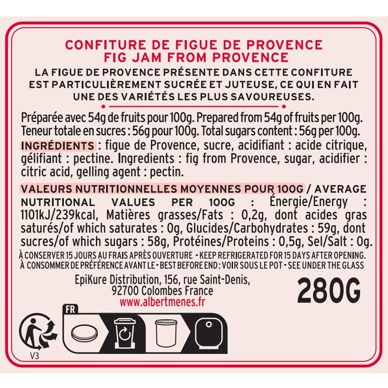 Confiture de Figue de Provence