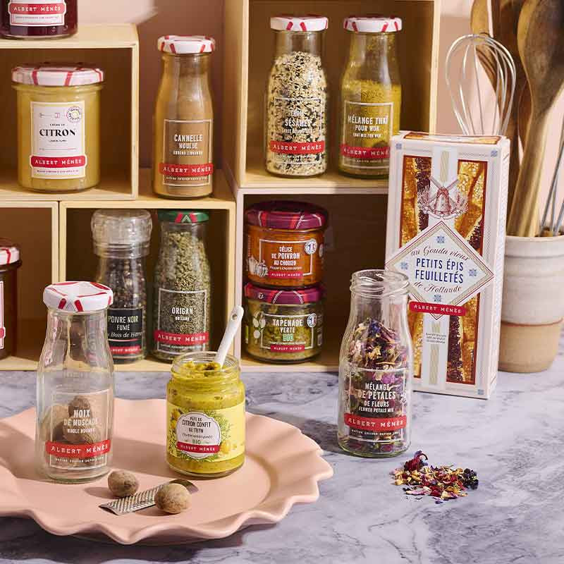 gamme albert menes epicerie de qualite petits epis feuilletes au gouda