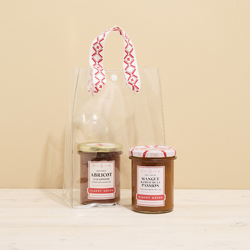 Lot 2 confitures albert menes idees cadeaux