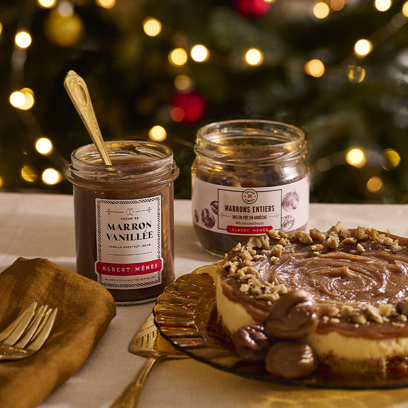 Crème de marron vanillée albert menes de qualité