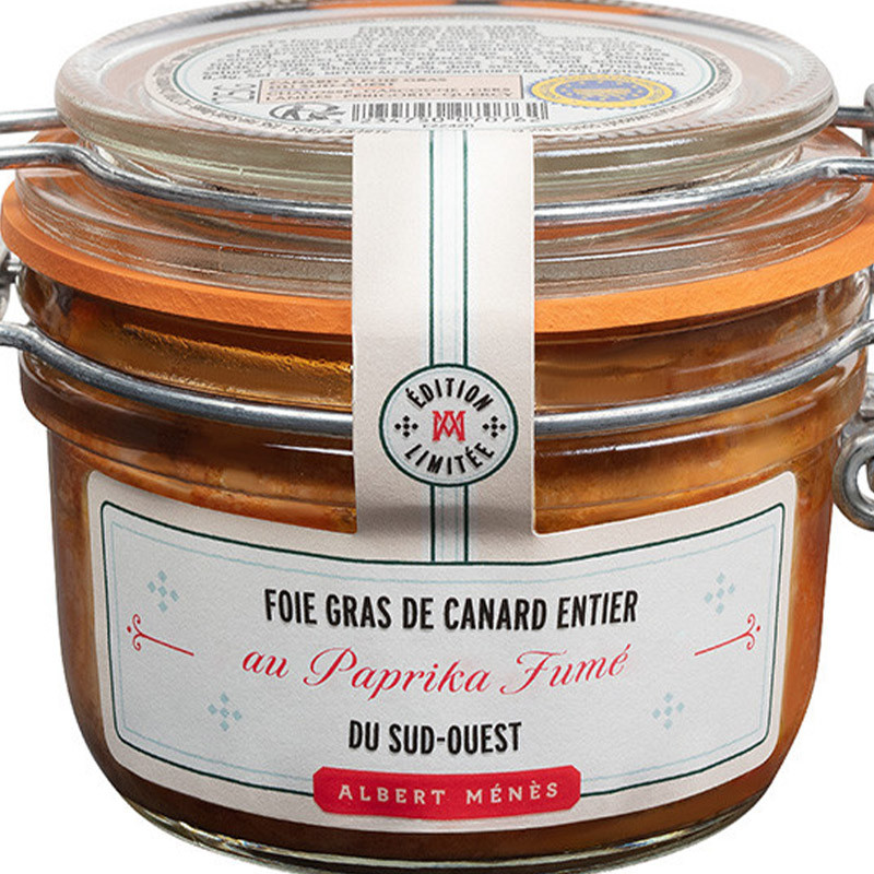 Foie Gras au Paprika Fumé au Bois de Chêne
