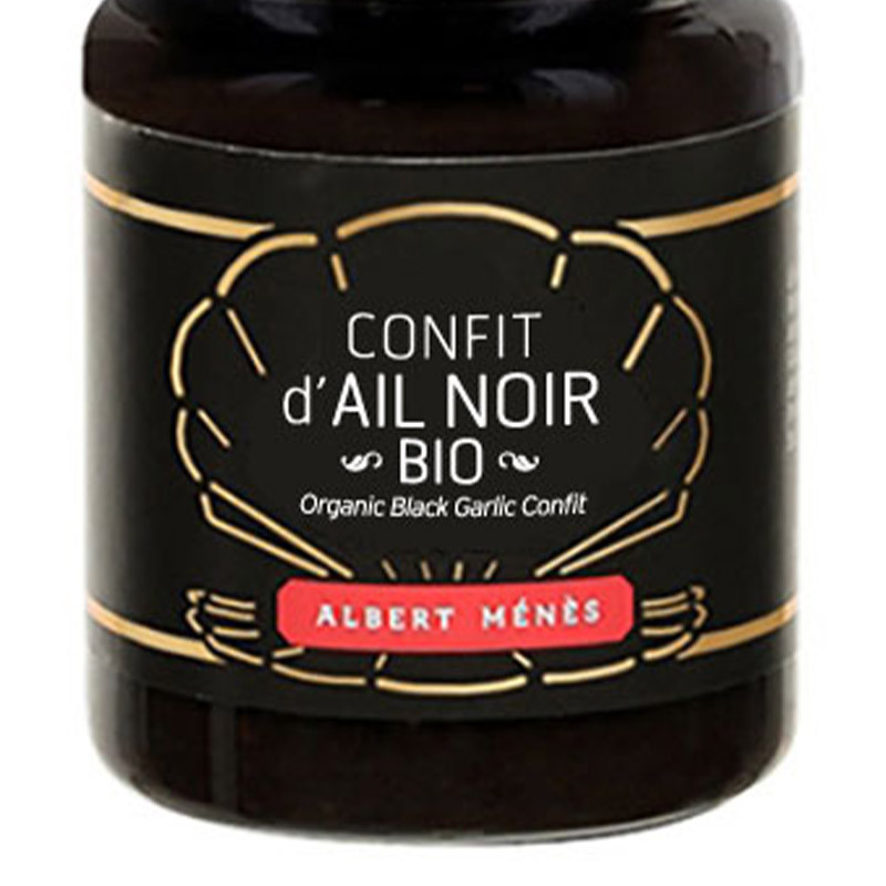 Confit d’Ail Noir BIO albert menes