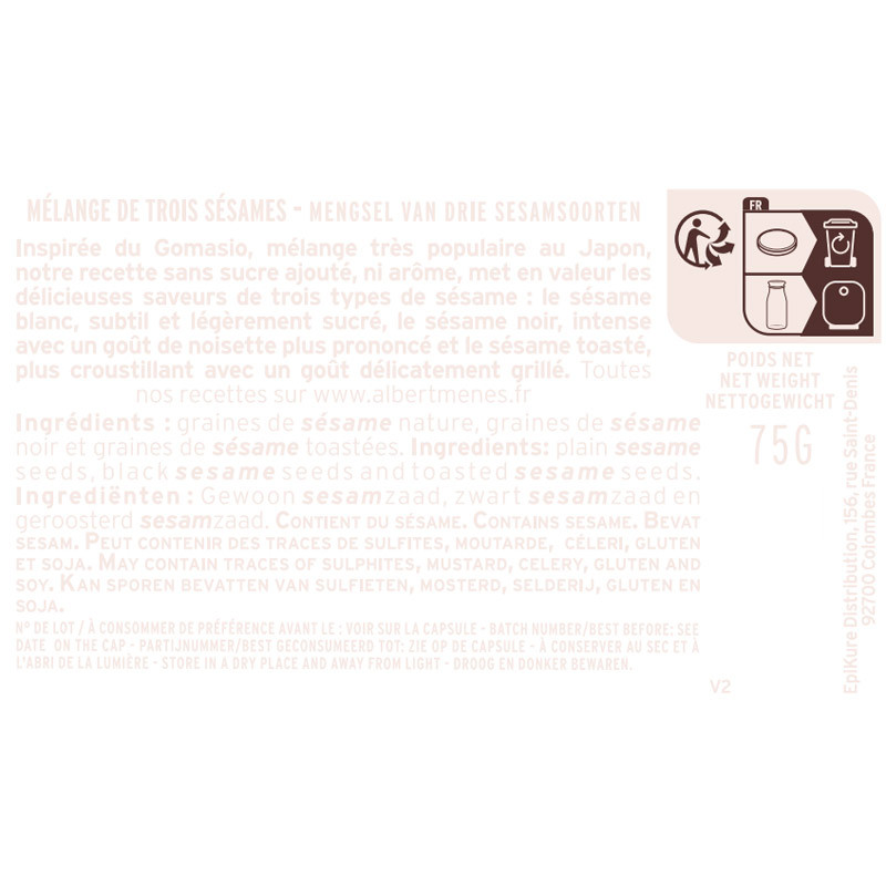 fiche informative 3 sesames