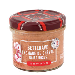 Goat's Cheese, Beetroot and Pink Peppercorn Spread