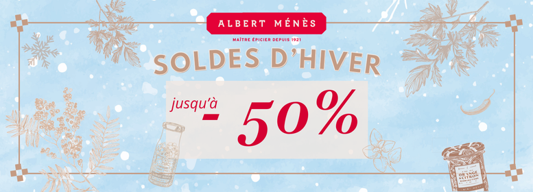 Les soldes Albert Ménès jusqu'à -50%
