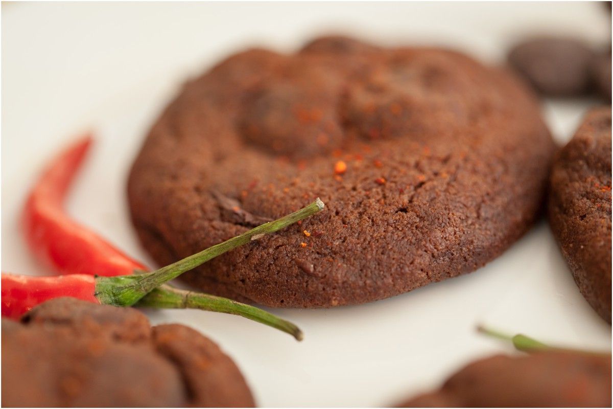 Cookies moelleux tout chocolat et piment d’Espelette Cookies moelleux tout chocolat et piment d’Espelette