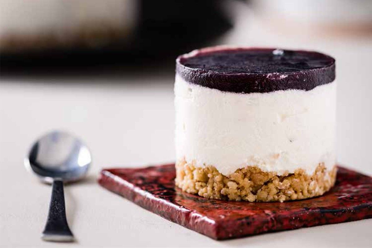 Cheesecake aux Myrtilles Cheesecake aux Myrtilles