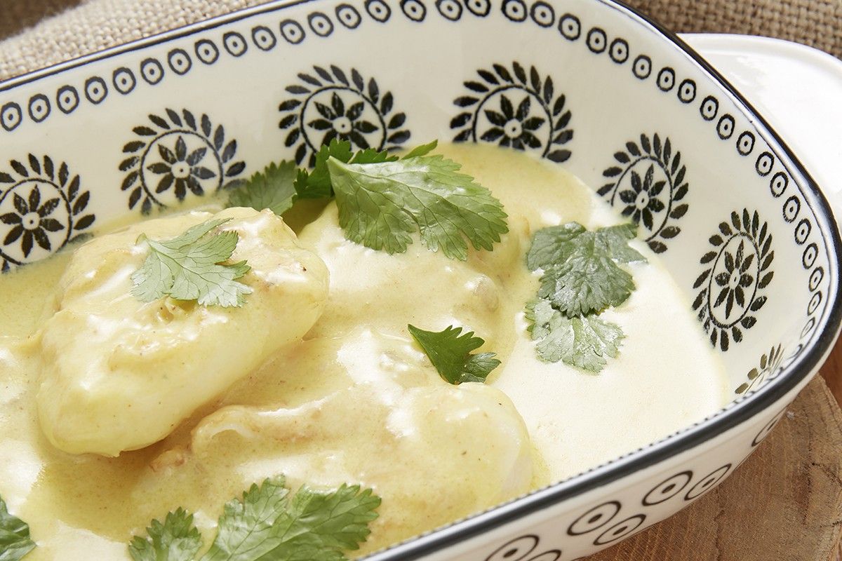 Curry vert thaï de joues de lotte Curry vert thaï de joues de lotte