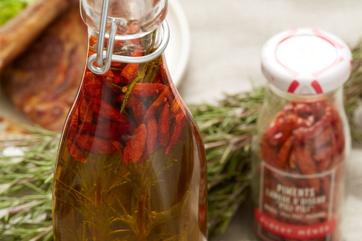 Huile Piquante au Piment Pili-Pili Huile Piquante au Piment Pili-Pili