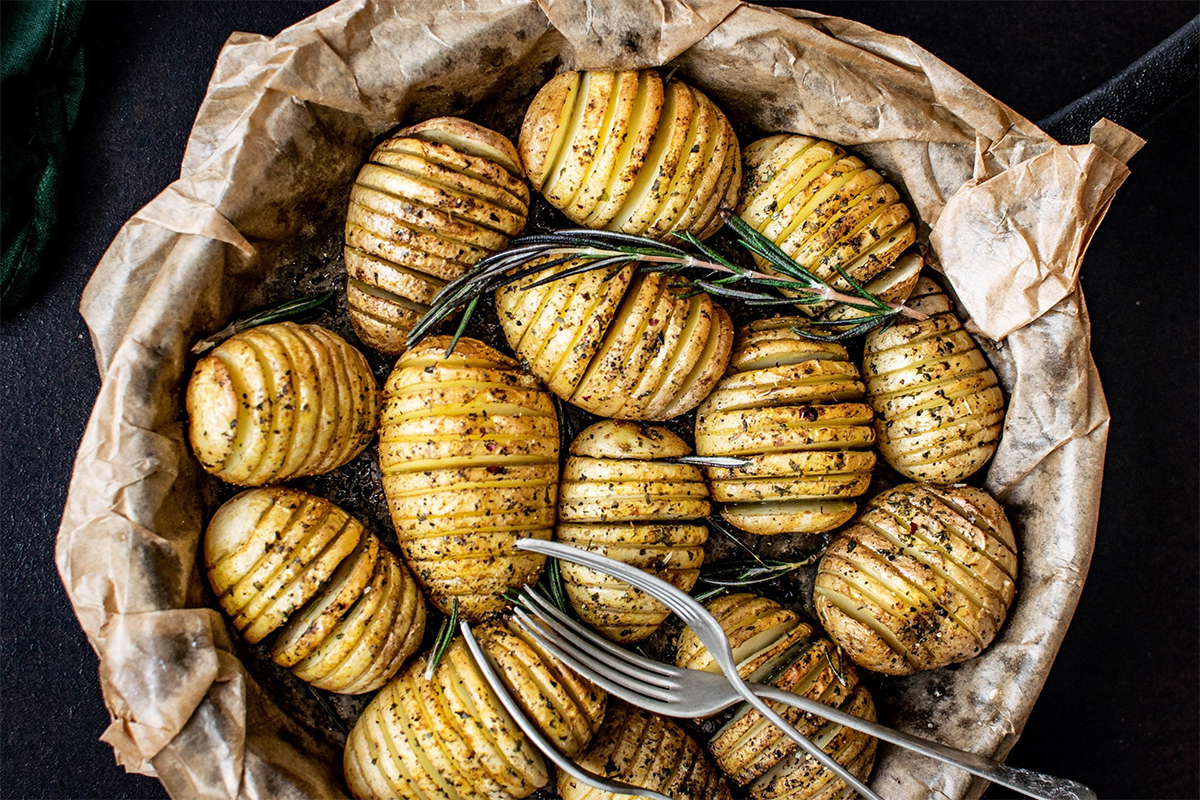 Pommes de Terre Persillées Rôties Pommes de Terre Persillées Rôties