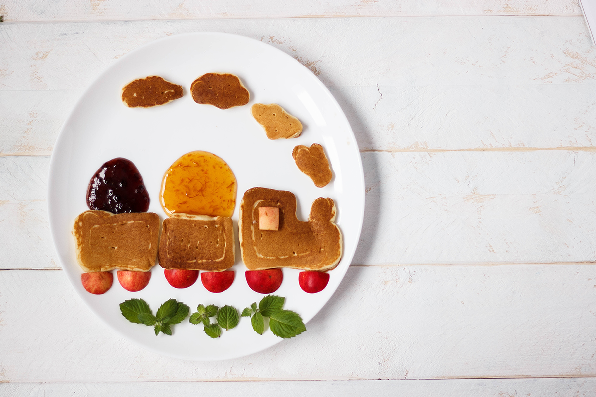 Pancakes Locomotive pour enfants Pancakes Locomotive pour enfants