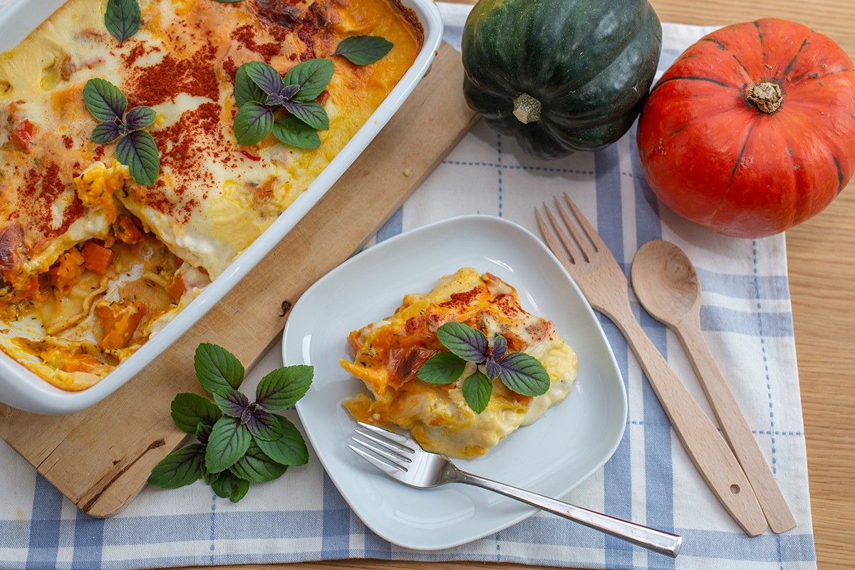 Lasagnes d’Automne à la Citrouille Lasagnes d’Automne à la Citrouille