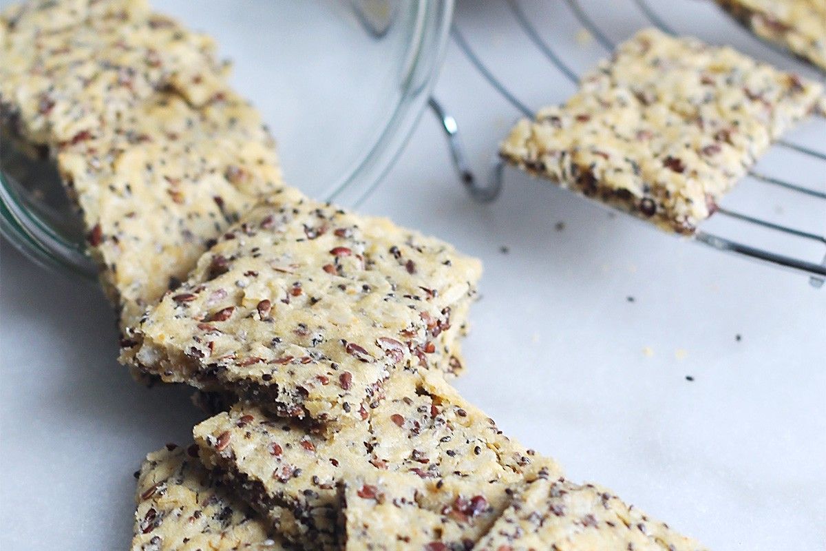 Crackers maison sans gluten - by Coups de Food Crackers maison sans gluten - by Coups de Food