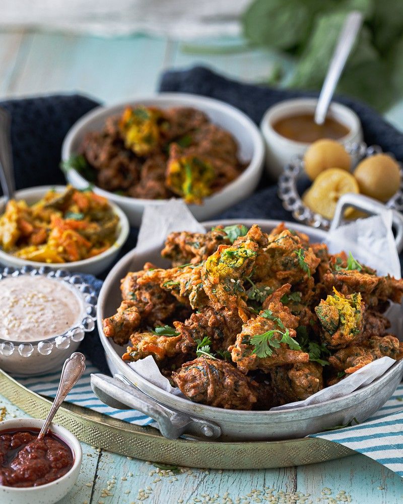 INDIAN STYLE SQUASH AND SPINACH FRITTERS INDIAN STYLE SQUASH AND SPINACH FRITTERS