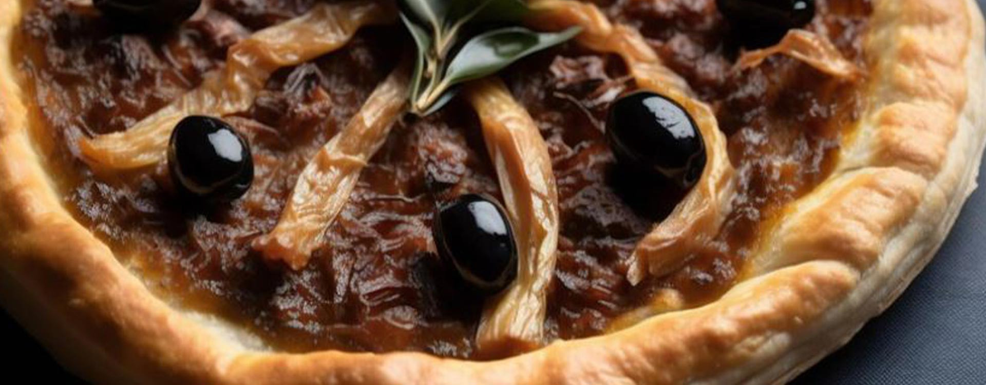 La pissaladière La pissaladière