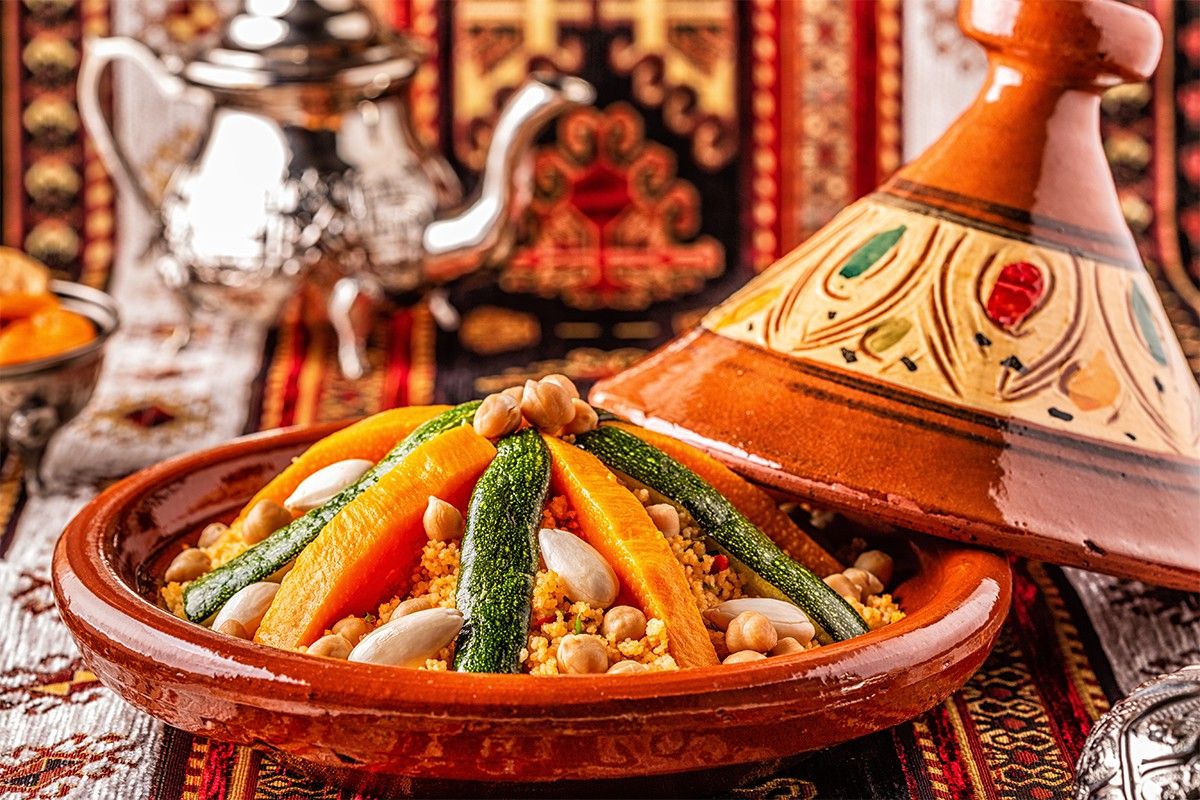 Recette traditionnelle Couscous Marocain pour 4 personnes
